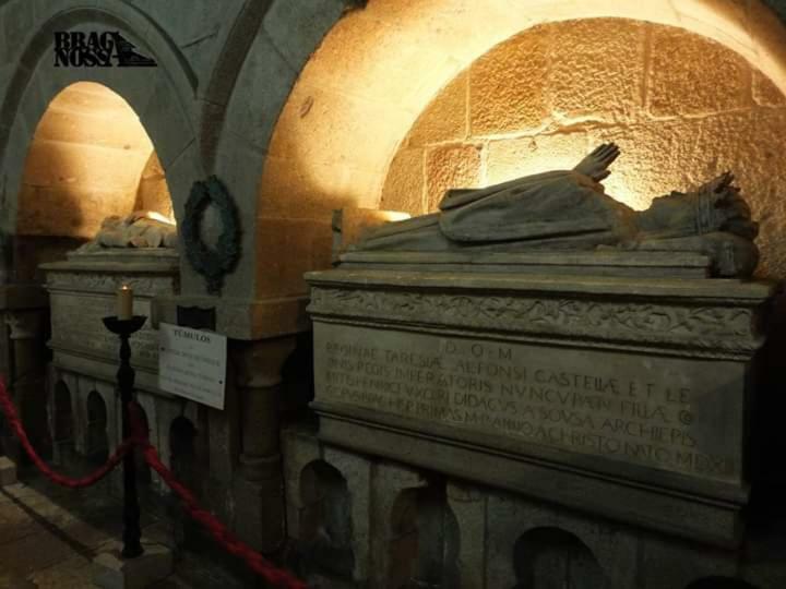 شقة Casa Bracara Augusta براغا الغرفة الصورة